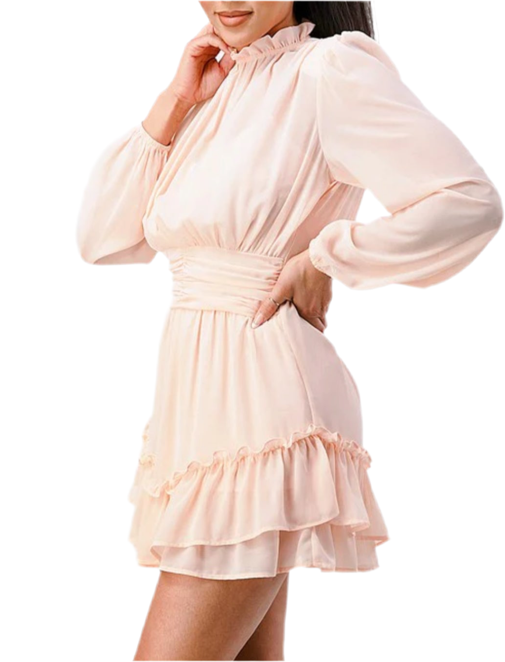 Estela Pink Formal Dress