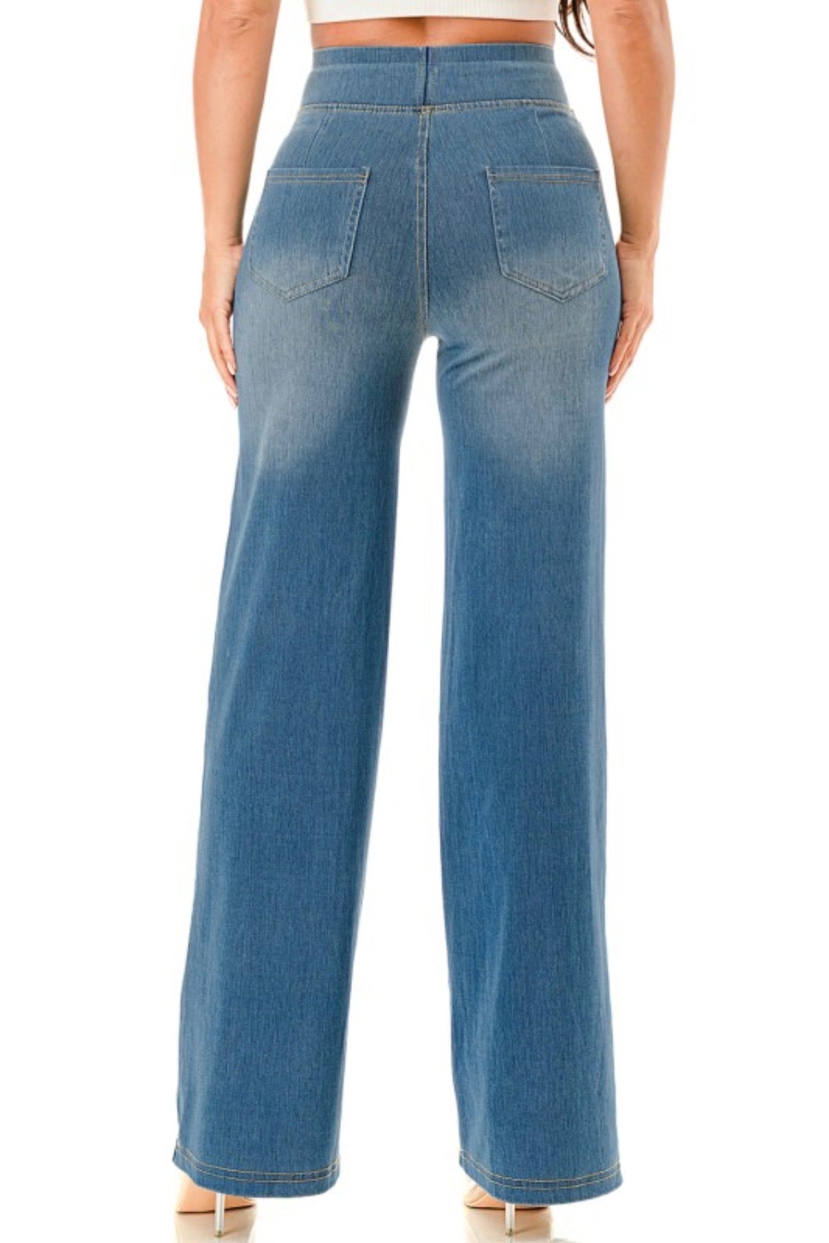 Pull On Flare Jeggings