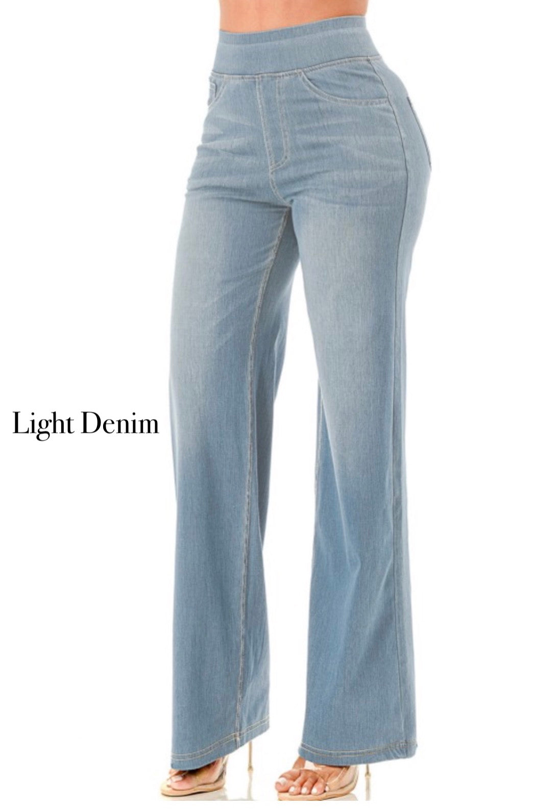 Pull On Flare Jeggings
