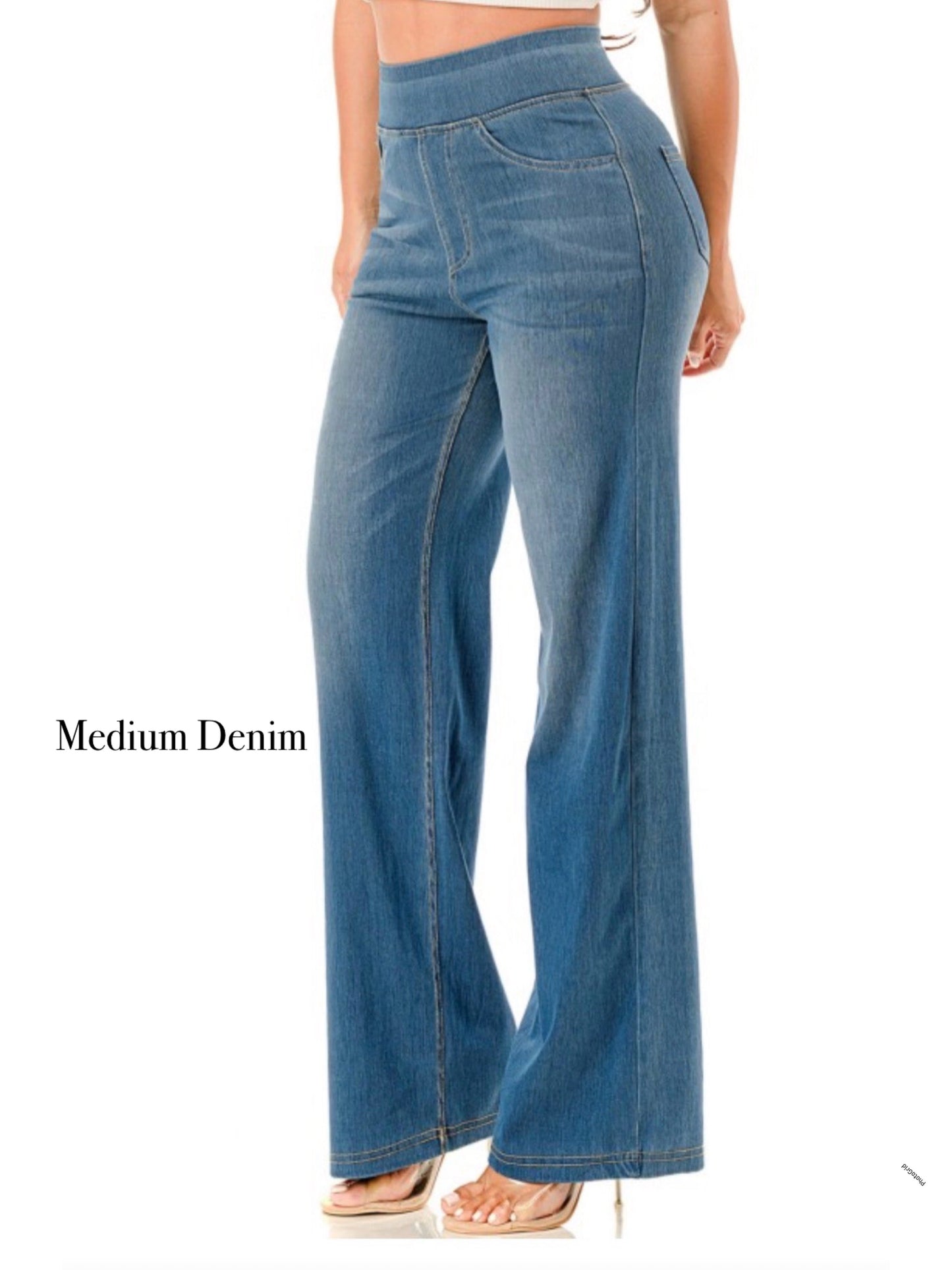Pull On Flare Jeggings