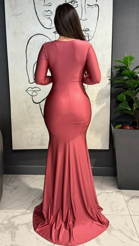 Long Sleeve Maxi Formal Dress – JJ's Fashion Boutique